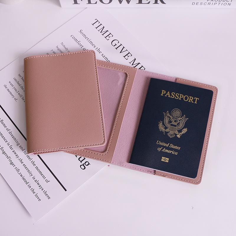 Customizable Logo Passport Holder: Travel Document Organizer and Ticket Cover