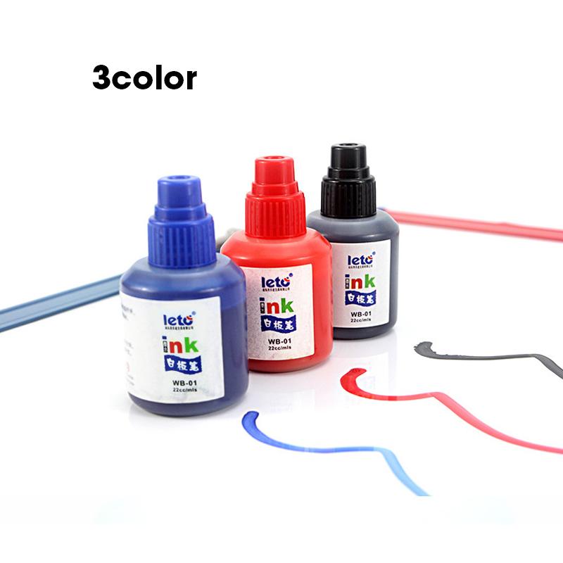 Whiteboard Markers Refill Ink 22cc Compatible With Erasable Whiteboard Markers Red Blue Black Fluids For Office School Supplies
