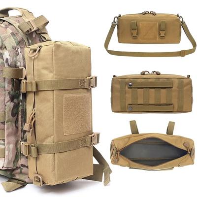 Taktische MOLLE-Zubehörtaschen am Rucksack befestigt Outdoor Jagd Schießen Klettern Multifunktions-Aufbewahrungstasche Molle Pack