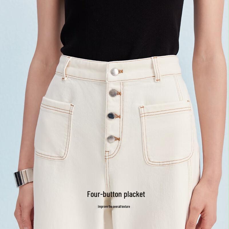 VEROMODA Women's High-Waist Flared Jeans