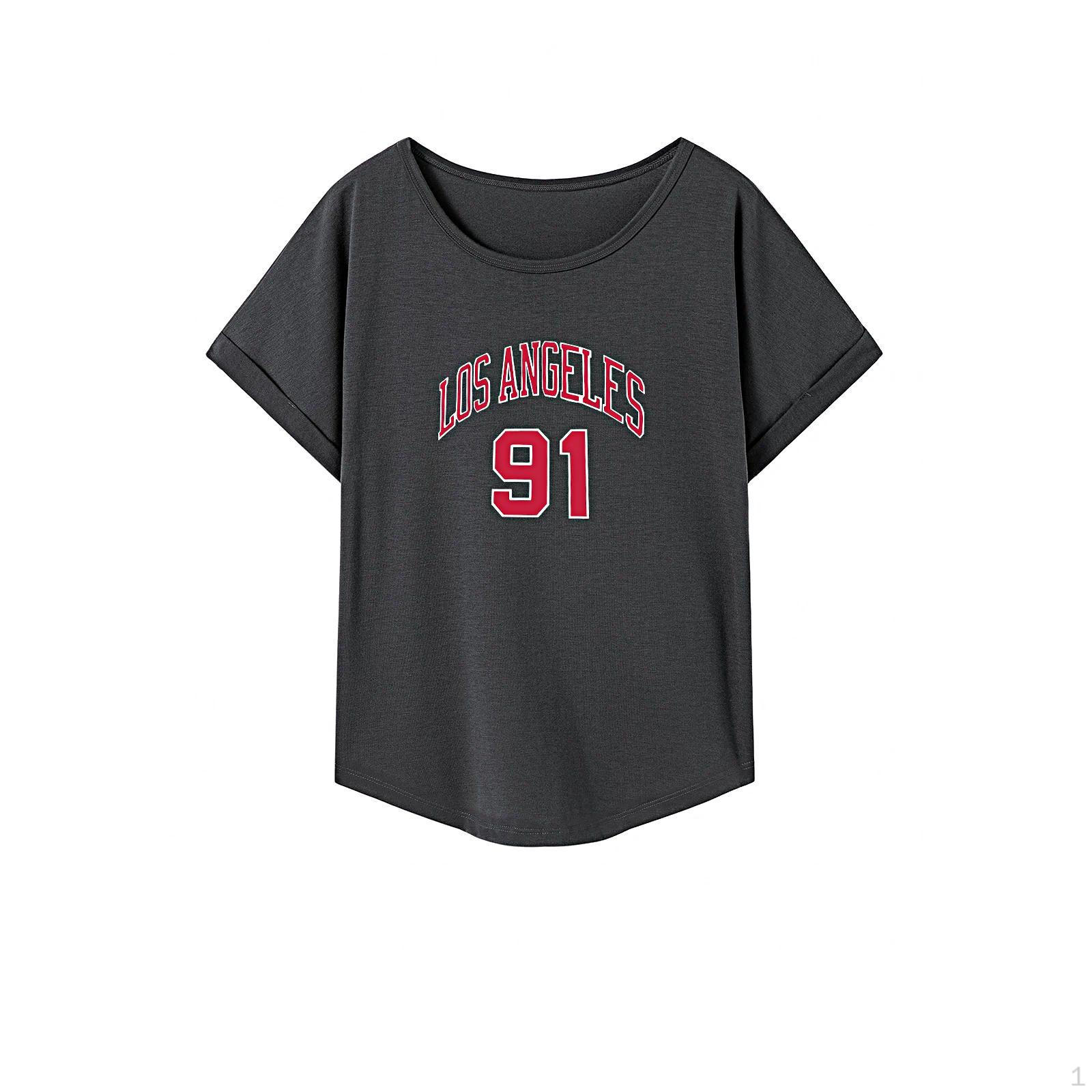 

T Shirt for Women Summer Casual Classic Soft Fashion Crew Neck Street