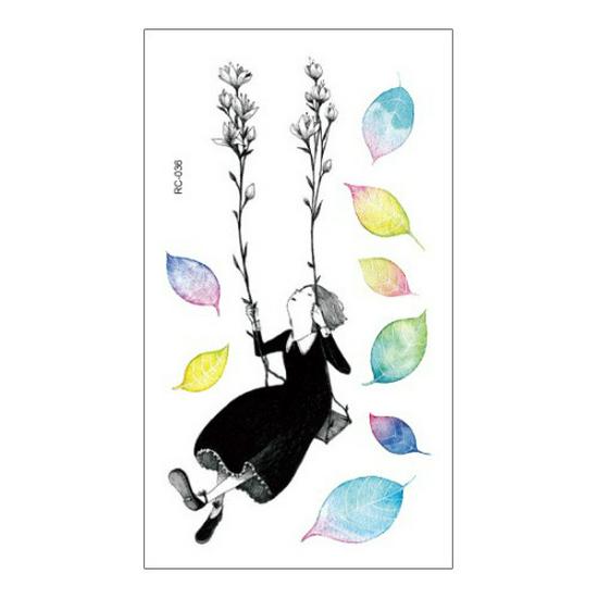 Waterproof Color Tattoo Stickers for All Ages