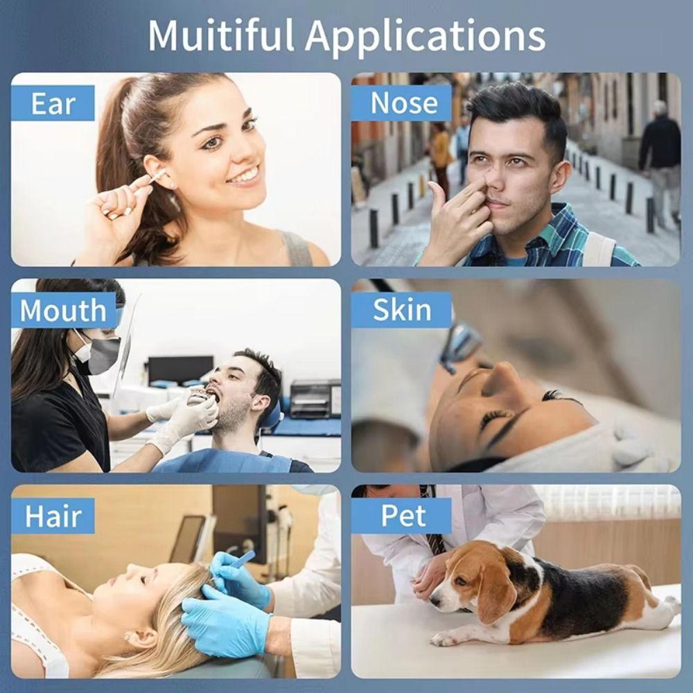 Wireless WiFi Ear Cleaner Full Set HD Camera Wireless Otoscope Ear Wax Removal Tools Home Us