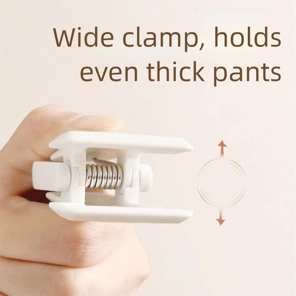 10Pcs Plastic Pants Socks Storage Clip Stackable Laundry Clothes Pegs Clothes Hangers  Closet
