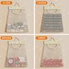 Underwear Socks Mesh Pocket Storage Bag Wardrobe Wall-mounted Door Sundries Storage Hanging Bag Dormitory Underwear Storage Bag