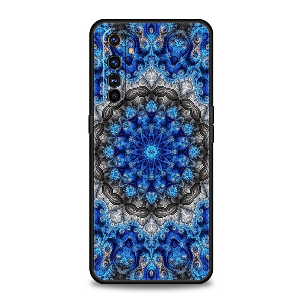 Retro Circular Totem Design Soft TPU For Realme 13 12 11 10 9 Pro Plus GT3 GT2 C21 C25 C35 C53 C55 C67 Pro 5G Phone Case Cover