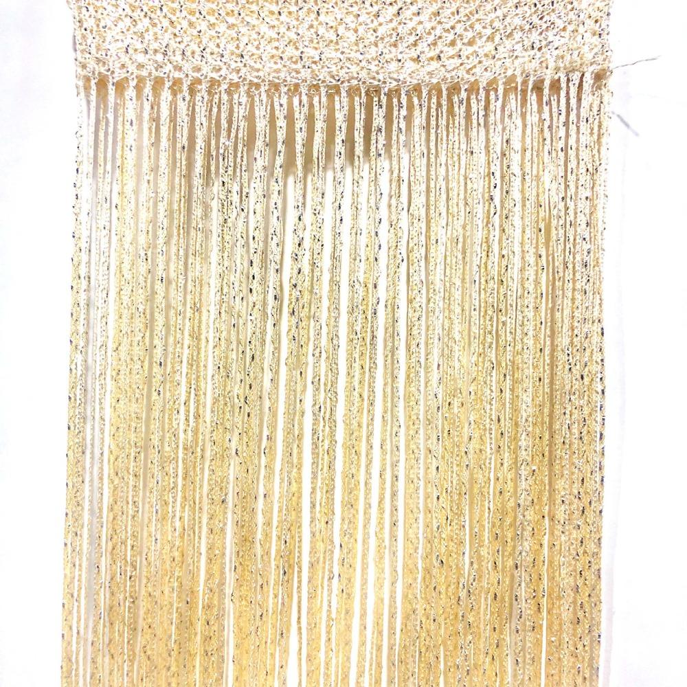 1x2m Window Door Divider Drape  for Home Living Room Cafe Interior Decorations Valance