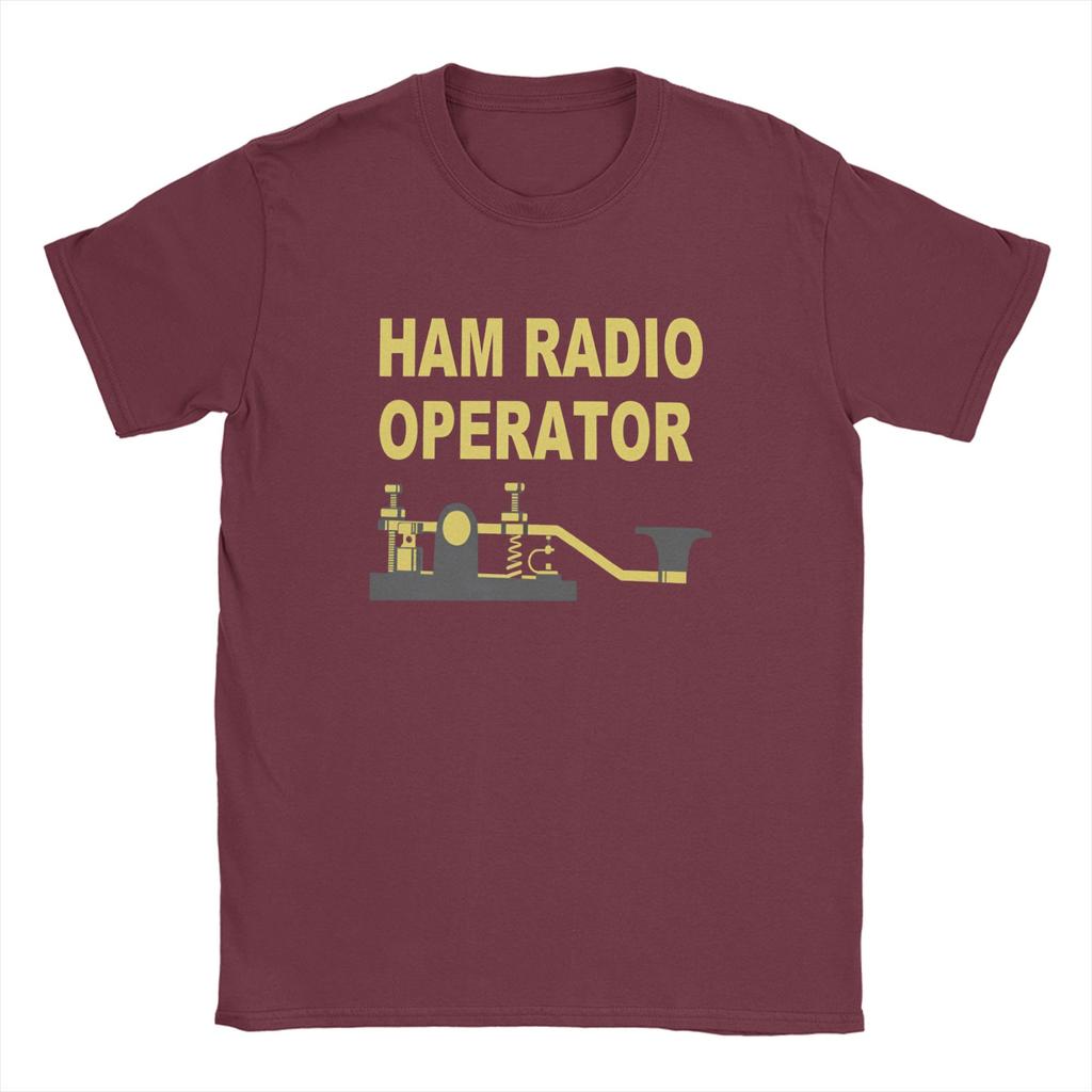 Ham Radio Operator Amateur Radio T Shirt Summer Cotton TShirts For Men Harajuku Print Tshirt Short Sleeve Y2K Retro Clothing