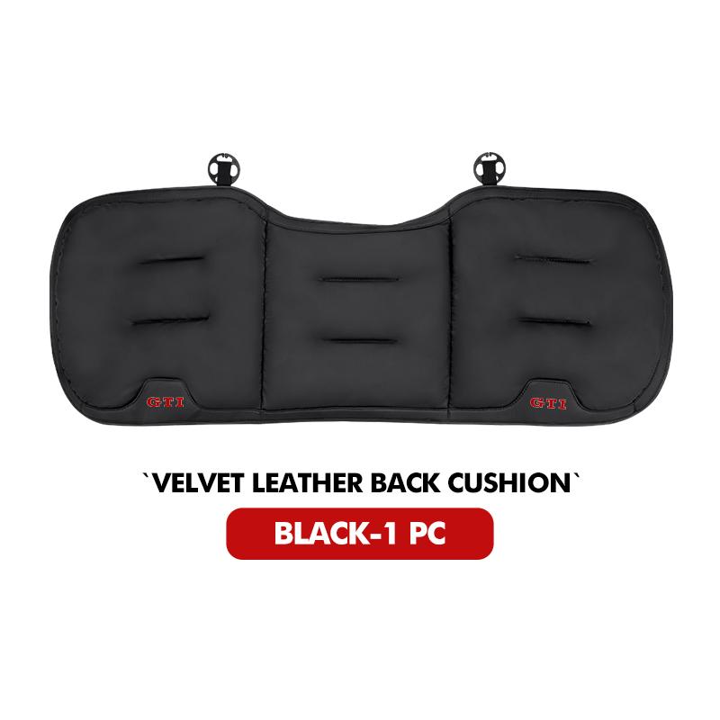 For Volkswagen VW Universal Car Seat Cushion Velvet Leather Auto Seat Pad Soft Touch Beetle CC B5 B6 B7 EOS GTI MK2 MK4 MK5 MK6 ze3