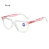 Specialshape Half Oval Reading Glasses Blocking Blue Light Computer Presbyopia Eyeglasses Goggles New 1035