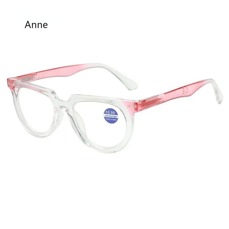 Specialshape Half Oval Reading Glasses Blocking Blue Light Computer Presbyopia Eyeglasses Goggles New 1035
