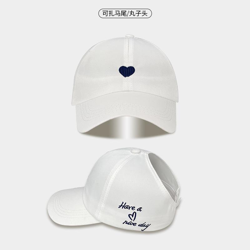 Hat Women'S Summer Outdoor Sports Breathable Shade Empty Top Cap Golf Horsetail Baseball Cap