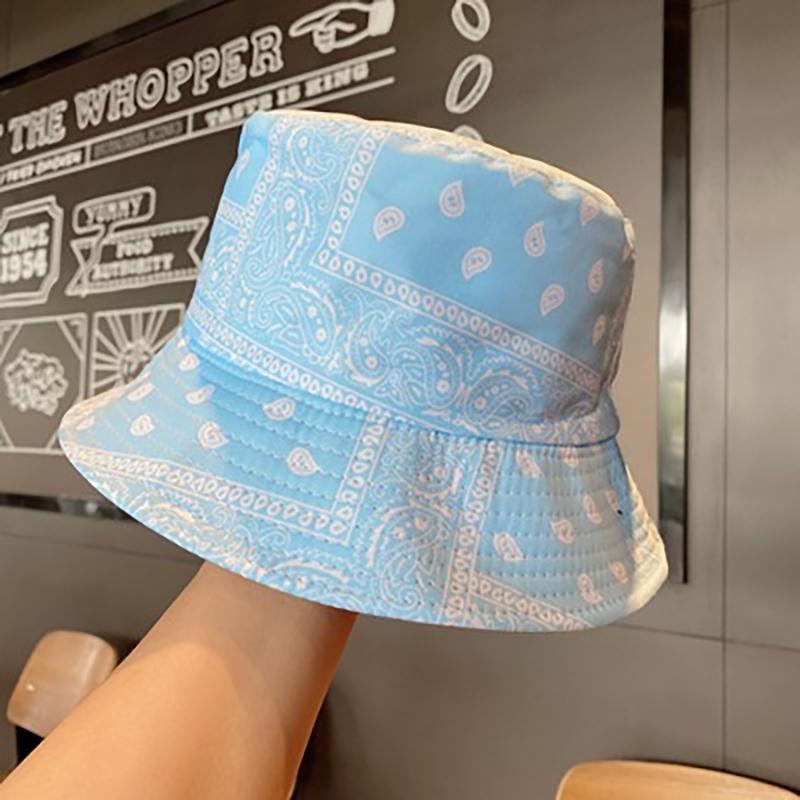 Graffiti Printed Fisherman Hat For Men And Women Personalized  Outdoor Leisure Sunshade Versatile