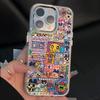 Cute Cartoon Role Tamagotchi Dog Phone Case For Samsung Galaxy A73 A16 A35 A55 A25 A15 A56 A54 A36 A34 A24 A26 4G 5G Soft Cover