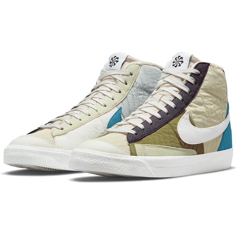 New Nike Blazer Mid 77 Premium Toast Sail Quilted DD8024-200