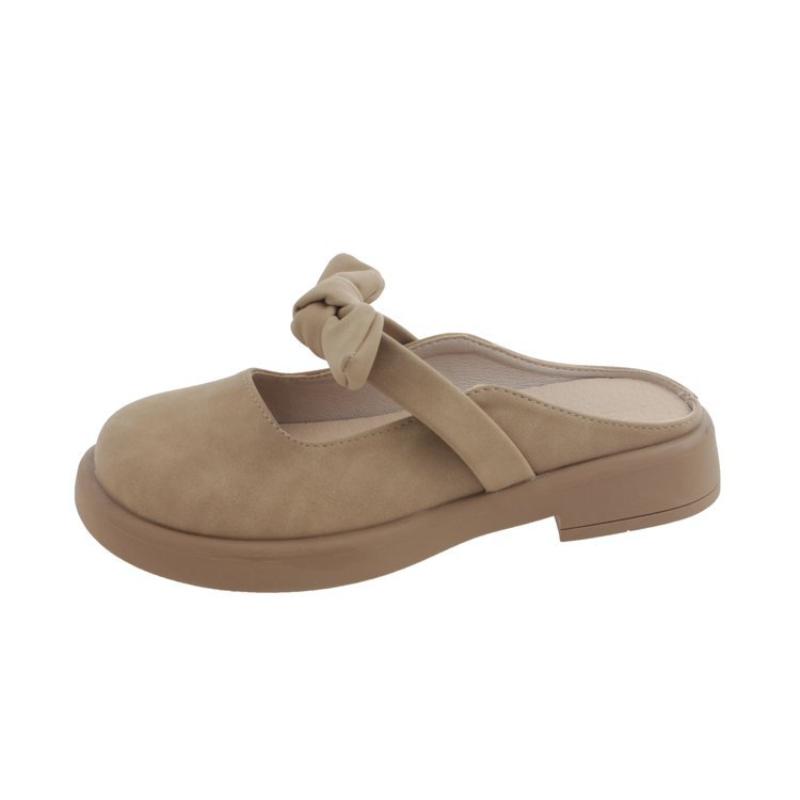 Closed-Toe Half Slippers for Women, Stylish and Versatile Thick-Sole Sandals, Perfect for Summer Outdoors