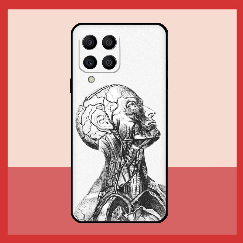 Human Anatomy Case For Samsung Galaxy M12 M52 M06 M16 M36 M56 M33 M15 M55 M31 M13 M14 M53 M32 M35 M34 M54