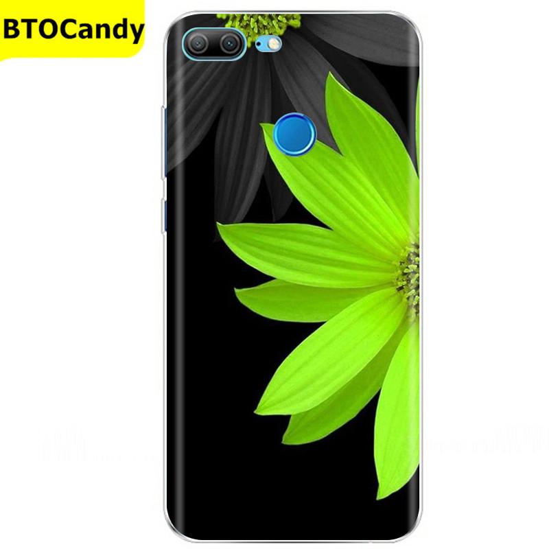 Etui For Honor 9 Lite Etui Kwiat Miękki Silikon Couqe Etui na Telefon Huawei Honor 9 Lite Etui Na Tył Honor9 9lite Coque Funda