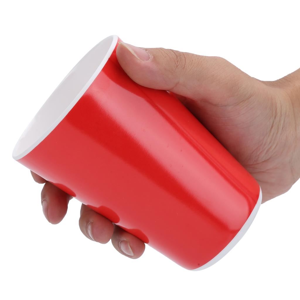 4PCS Imitation Ceramic Water Cup Drinking Mug for   Home Bar Restaurant Supplies