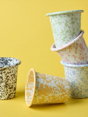 CROW CANYON D03 Marble Short Tumbler (9 Colors)