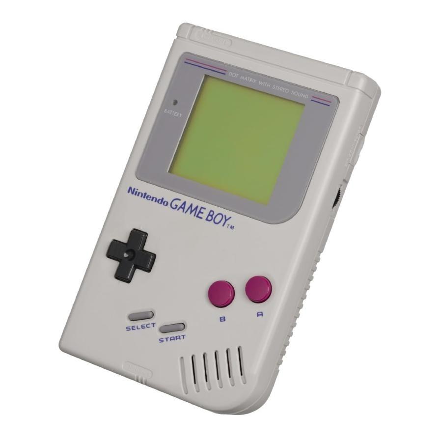 Used Nintendo Game Boy (Old Type) Handheld Console DMG-03, White, Dimensions: 90mm (W) x 32mm (D) x 148mm (H), Weight: Approx. 220g,