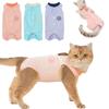 Adjustable Cat Sterilization Clothes Thin Pet Surgery Suit Cute Cat Recovery Suit  Post-Surgery