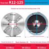 K12-80 Three-Jaw Self-Centering Manual Lathe Chuck
