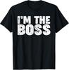 Boss Inspired Graphic Tee for Confident Style