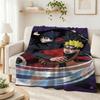 Naruto Pose Anime Printed Blanket Ultra Soft Throw Blanket For Office Sofa Home Decor Halloween Gift