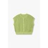Mesh Crochet Knit Vest 7156250007