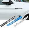 Metal Stainless Steel Side Wing Fender Badge Stylish Door Side Emblem Decal Long Lasting Outdoor Driving Accessories for Skoda ulsh63