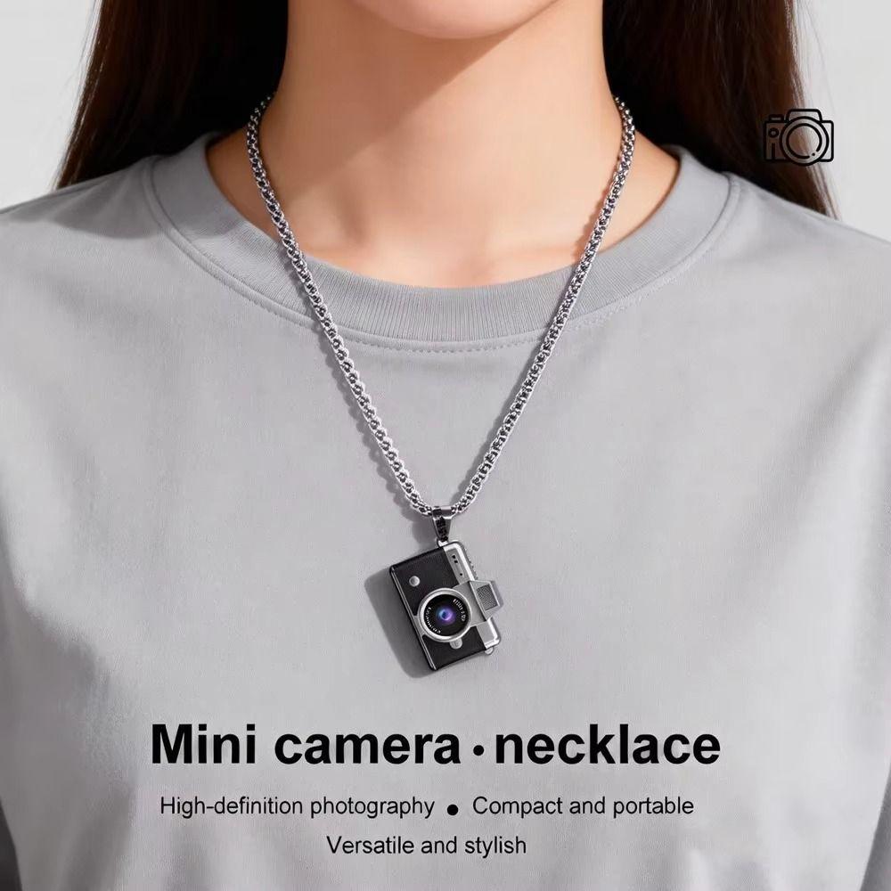 1.47 Inch Screen Thumb Keychain Camera HD 1080P Flip Screen Camera Mini Digital Camera Selfie