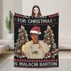 Malachi Barton Merch Blanket Warm Cozy Fluffy  Throw Blankets for Couch 50x60 Inches Multiple Sizes Throws And Blankets