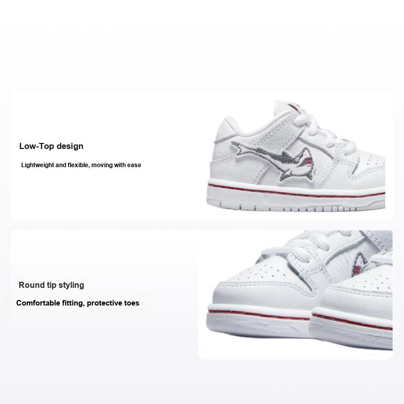 Oski x Nike Dunk Low SB TD Белые кроссовки для малышей DJ3759-105 18.5