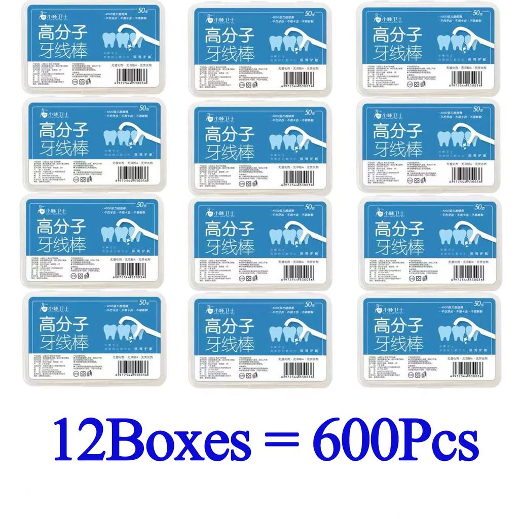 50-1000pcs Portable Disposable Dental Floss Deep Cleaning Toothbrush Oral Care Dental Floss Oral Hygiene CareTravel Daily Life