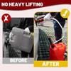 Gas Transfer Pump Battery Powered - Fuel Transfer Pump With Nozzle - Battery Operated Gas Pump With 3 FT Long Hose 2.2 GPM Transfer Pump For Water