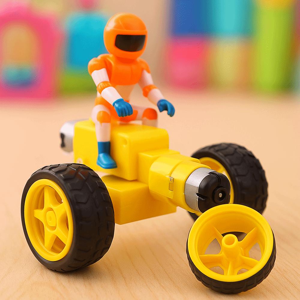 Magnetic DC Electric Motor Yellow Dual Shaft Gear Motor TT Motor Tire Wheel  Arduino Smart Car