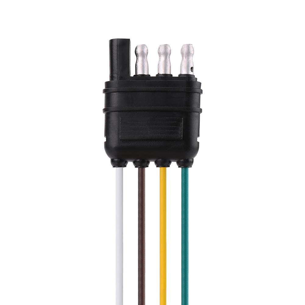 624 V 4-poliger Anhängersteckdosenadapter für Wohnwagen-Anhängerkupplung zum Anhängen