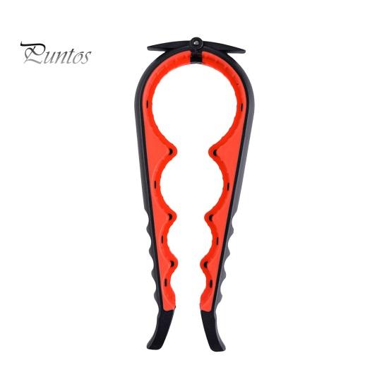 

Открывалка для бутылок 5 в 1, удобная открывалка для банок при артрите, инструмент для быстрого открывания банок, бутылок и банок, кухонный помощник для ежедневного использования красный