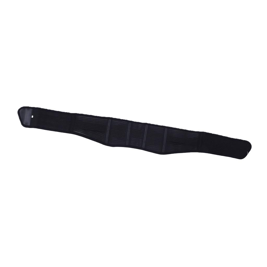 Lower Back Support Brace 360 Degree Ergonomic Wrap Breathable Waist Support Belt for Standing Sitting L Size Black