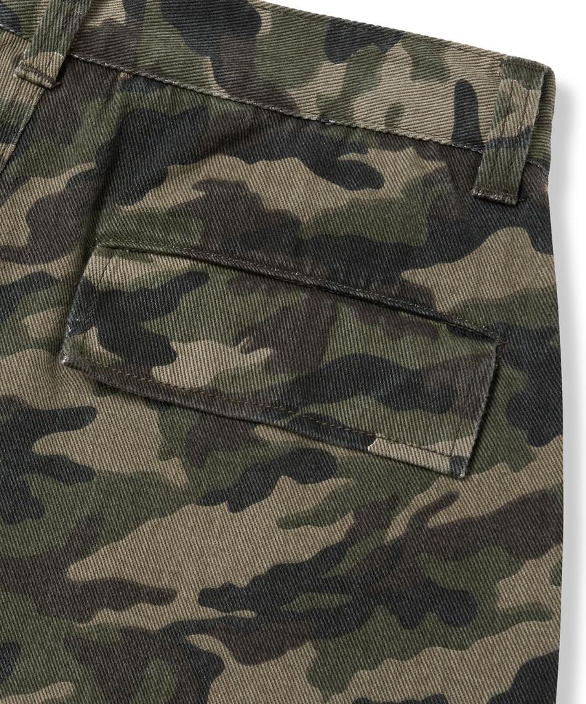 BROWNBREATH Camo Tag Cargo Pants - Green