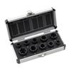 Wear Resist Bolt Extractor Set with Aluminum Box Nut Removal Socket  Frozen Bolts