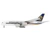 A380 Singapore Airlines For Airbus Sivil Passasjerfly Modell 1:120 Skala Flymodell Luftfartsmodell Papirmodell