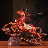 Success Wealth Horse Figurine - Zodiac Horse for Office Desktop or Wine Cabinet Decoration, Perfect Housewarming or Opening Gift