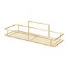 Metal Cosmetic Storage Shelf Wall Mounted Sanitary Organizer Shelf Bathroom Storage Rack  Household