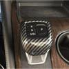ABS Carbon Fiber Gear Shift Knob Cover Trim For Nissan Rogue -2025