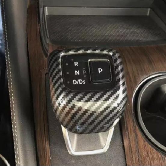 ABS Carbon Fiber Gear Shift Knob Cover Trim For Nissan Rogue -2025