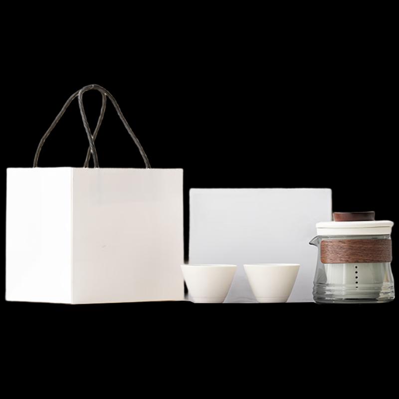 

Wo Ding Ceramic Tea Set Gift Box (One Pot, Two Cups)
