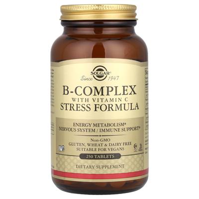 B-Complex, Vitamina C Formula Stress, 250 compresse