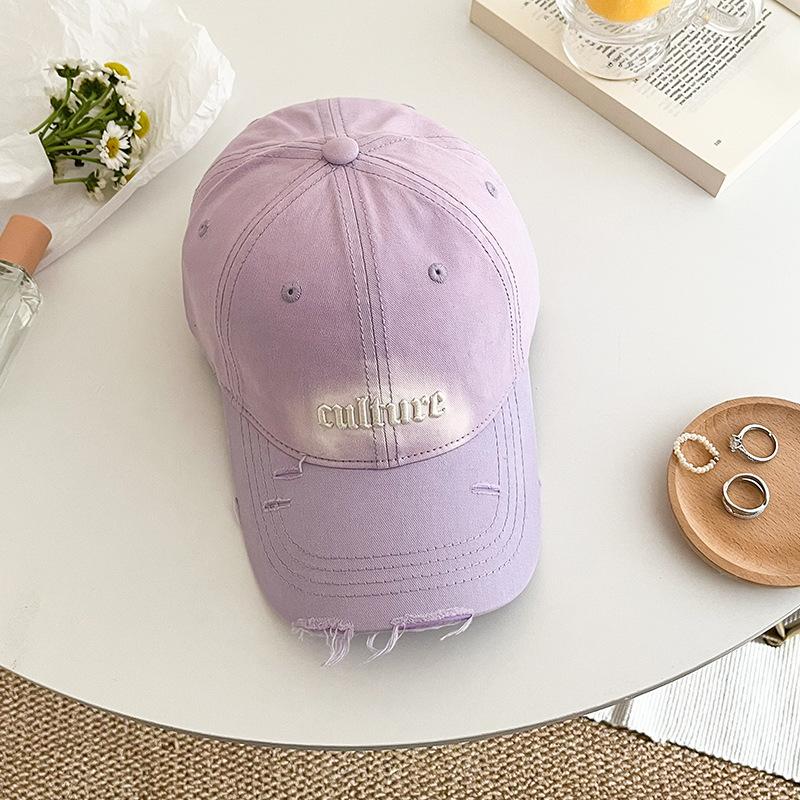 Women'S Spring And Summer Baseball Cap Sunscreen Versatile Fashion Hat Trend Cap